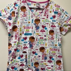 Disney Scrub Top